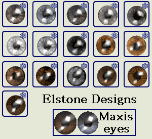 new and updated gray and brown eyes