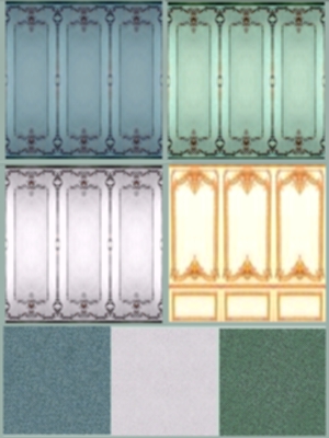 rococo set plus 1 french feminine