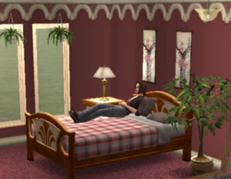 red gray plaid bedding