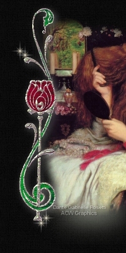Artwork by Dante Gabrielle Rosetti