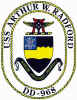 Arthur W. Radford crest.jpg (30597 bytes)