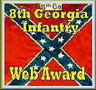 8th Georgia Infantry Web Award