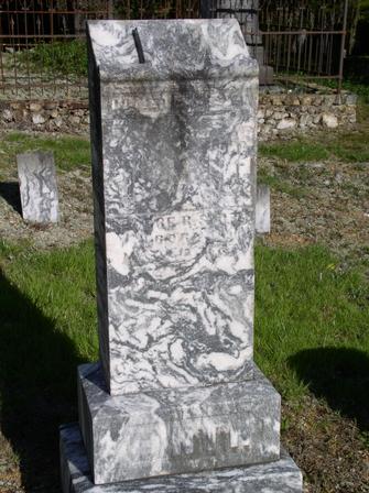 Monument on grave site of George R. Smith, located at the Bethlehem Baptist Church Cemetery in Sonoraville. Georgia