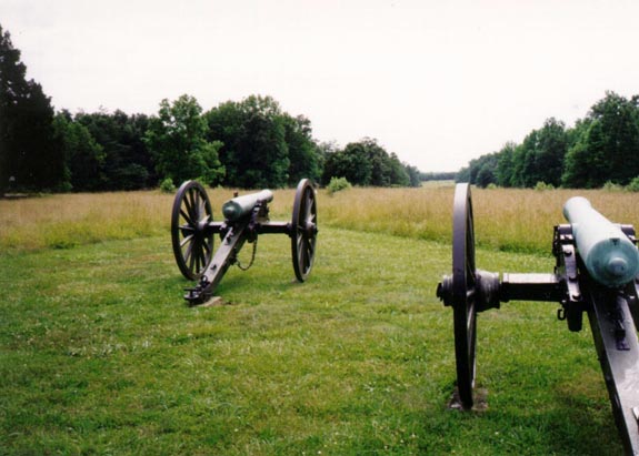 Hazel Grove, the site of General Lee's and General Stuart's reuniting the two parts of the Confederate army. 
