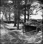 Interior of Union Fort Steadman, northern end of Petersburg seige line.