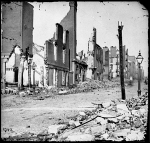 Richmond street, in the burn district.