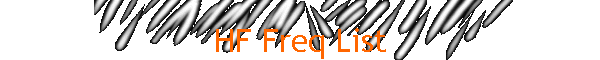 HF Freq List