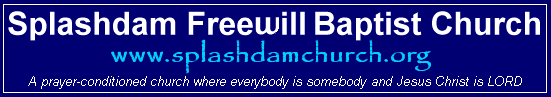 Splashdam Free Will Baptist Church