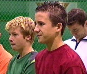 Adam Stevens-Nicholas Colla-and-classmates 2002
