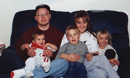 The Haffners - James, my Sister Alana, Christian, Tre, Morgan - 1998
