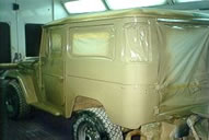 masked landrover