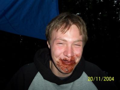 Sean + Chocolate Cake