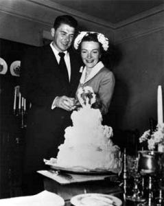 Ronald Reagan & Nancy Davis