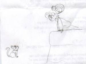 Done in psychology during a rather boring video, ChibiUsa and Diana.