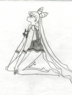 My favorite picture of Rini.  I'm also VERY proud of this one.