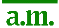 logo de a.m.