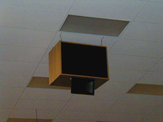 High output reflex speaker for commercial applications.