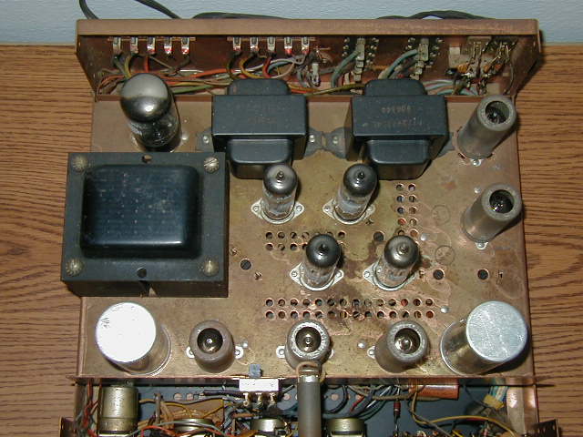  Inside view Harman Kardon A224 Stereophonic Amplifier.