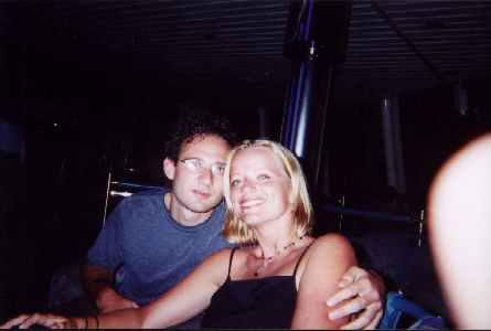 My boyfriend's drunk and we're cruising in the Caribbean.