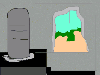 shivling in Shiva temple by uday patel 