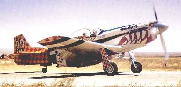 P-51 Mustang, clique para ver a p�gina sobre o avi�o.