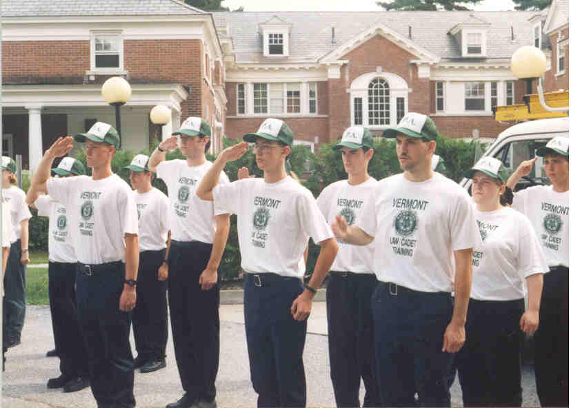 St. Albans Explorers At The Police Academy