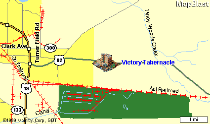 Map to Victory Tabernacle
