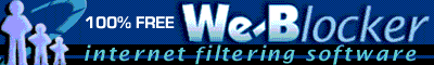 We-Blocker FREE Internet Filtering Software