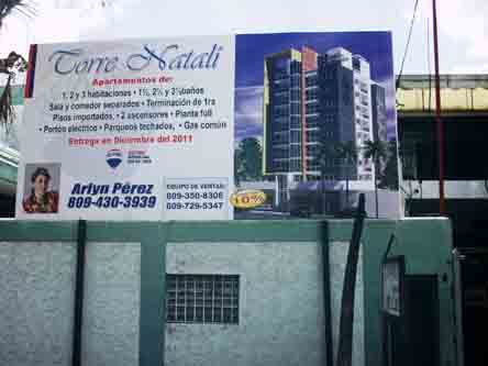 Letreros construcciones Torres