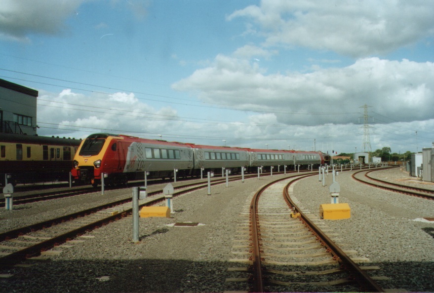 220027 outside the shed at Central Rivers