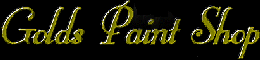 Golds Paint shop