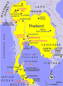 Thailand and Cambodia