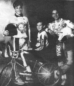 Darran Harry, Paul King and Daniel Sprague 1993