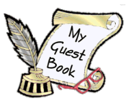 Pen and Glasses Scroll