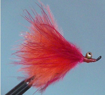 Red and Orange  Marabou
