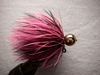 Black and Pink Bead Head