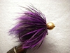Black and Purple Bead Head