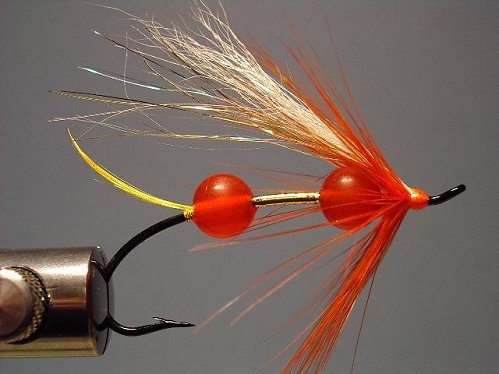 Double Egg Sperm Fly, Tied By Scott Howell