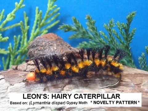 Leon's Hairy Caterpillar, Originated and Tied By Leon Guthrie