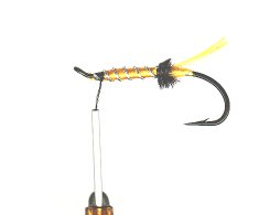 Wind The Ribbing Forward and Tie Off