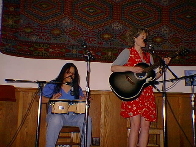 Madeline with Kathryn Mostow at the Antique