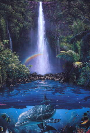 Dolphin Waterfall