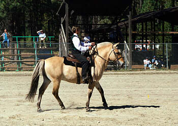 Check out how far Dusty is reaching under himself here