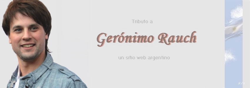Tributo a Ger�nimo Rauch