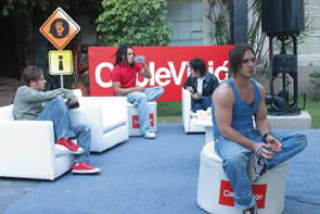 Gero, Manu, Pablo y Tripa