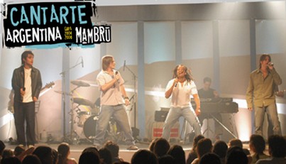 Mambrú en el auditorio de Cablevisión