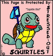 My Homepage Protecting Squirtle!