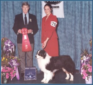 Katie and Dree winning Group 2