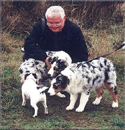 Laddy and Robbie, Robbie on right.