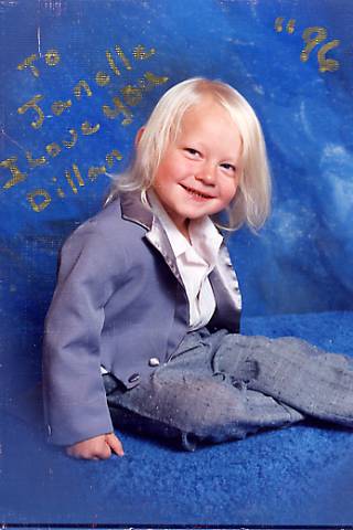 He was about 4 or 5 in this